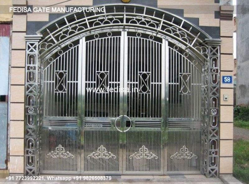Iron Gate Design Sliding Gate Design Gate Design Lohe Ka Gate Plaster Design