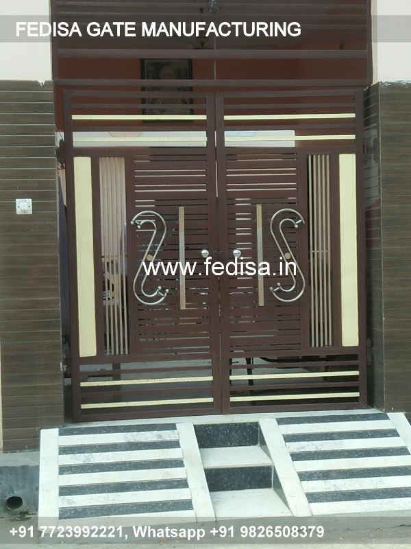 Iron Gate Design Simple Gate Design Iron Compound Wall Sheet Metal Gate Design