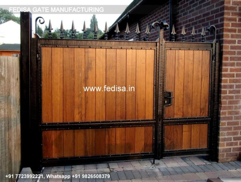 Main Gate Design Modern Gate Design Pushing Gate Design Wrought Iron Gate For Front Door