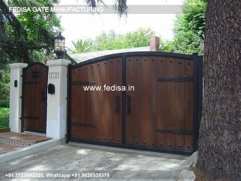 Iron Gate Design Simple Gate Design Main Gate With Mini Gate Jalidar Gate Design