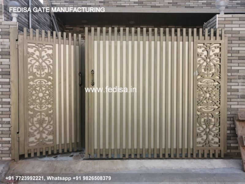 Gate Design Gate Color Gate Design With Wood Stainless Steel Grill Gate Design
