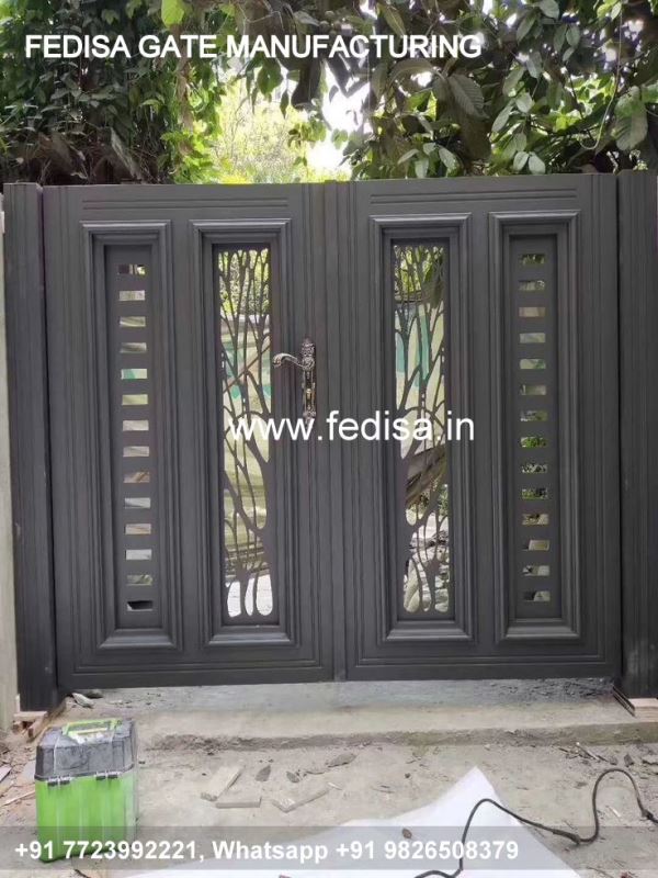 Iron Gate Design Front Gate Designs For Houses Grill Fencing Design Entrance Steel Gate Design