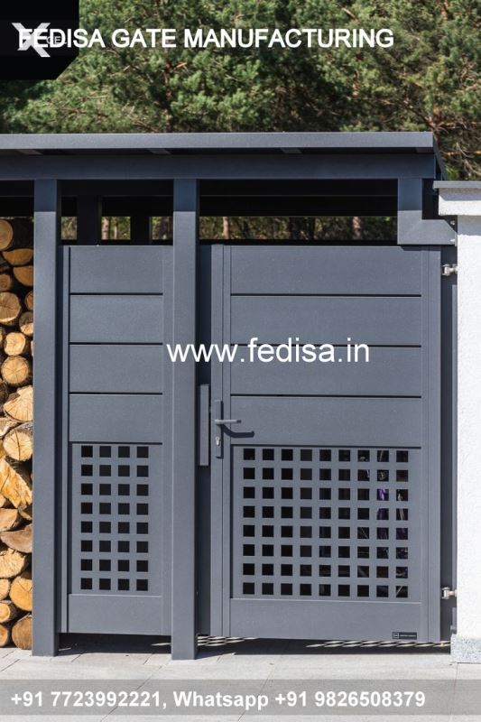 Iron Gate Design Simple Gate Design Steel Gate With Glass Design Sliding Gate Design For Home