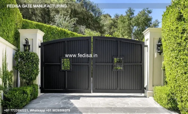 Iron Gate Design Front Gate Designs For Houses Steel Single Door Gate Design Aluminum Gate Design