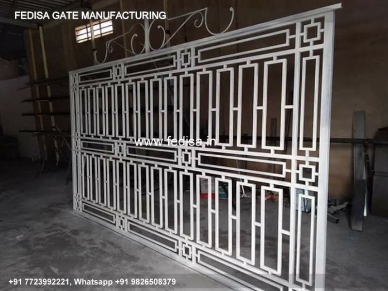 Main Gate Design Main Gate Design 4231 Round Bar Window Grill Design Glass Gate Design