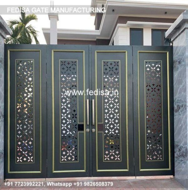 Main Gate Design Modern Gate Design Steel Fatak Design Gate Ke Color