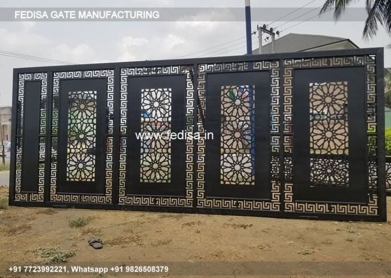 Iron Gate Design Front Gate Designs For Houses Double Door Iron Gate Design Gate Roof Design