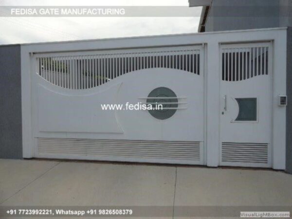 Iron Gate Design Sliding Gate Design Compound Wall Gate Chadra Gate Design