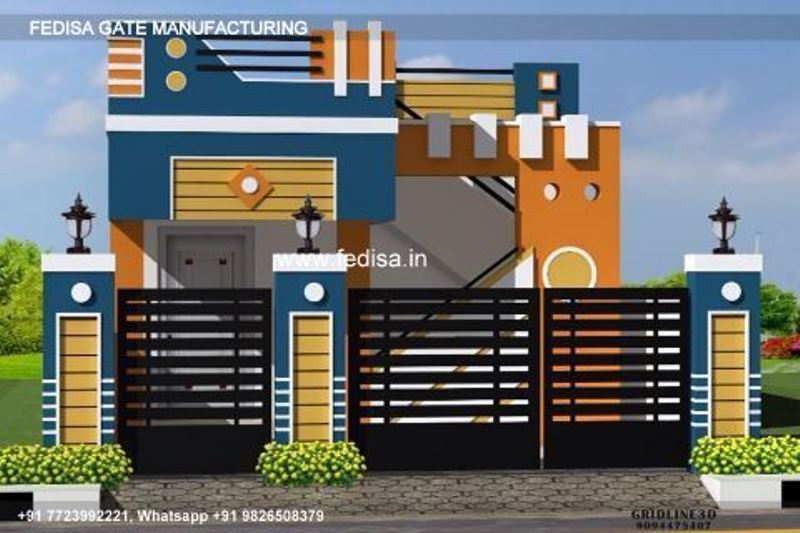 Iron Gate Design Simple Gate Design New Main Gate Design 2033 5 Feet Gate Design
