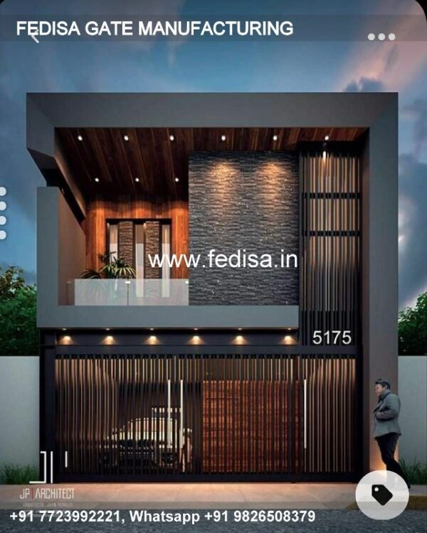 Main Gate Design Gate Design For Home Front Steel Gate Design House Main Gate Color