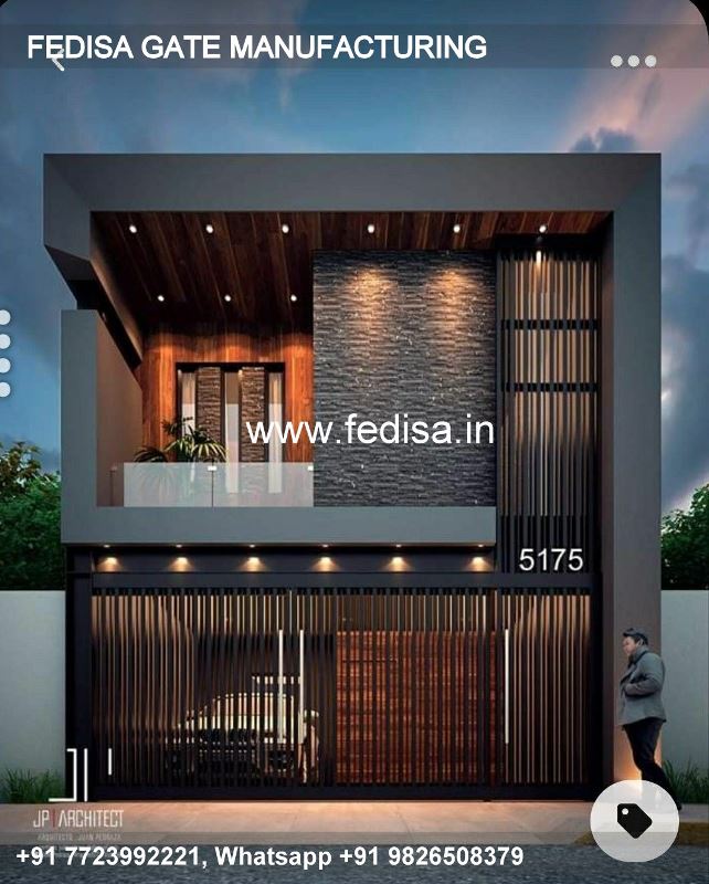 Main Gate Design Gate Design For Home Front Steel Gate Design House Main Gate Color