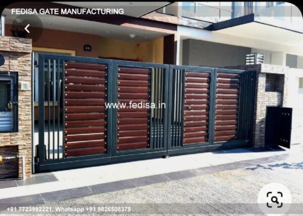 Iron Gate Design Sliding Gate Design Chain Gate Design Gate Pillar Granite Design