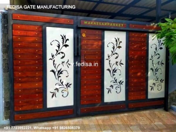 Iron Gate Design Sliding Gate Design Aluminum Sheet Gate Design New Home Gate Design