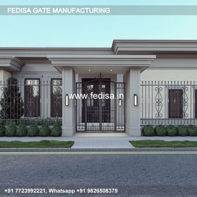 Main Gate Design Modern Gate Design Double Gate Design For Home Laser Cutting Iron Gate