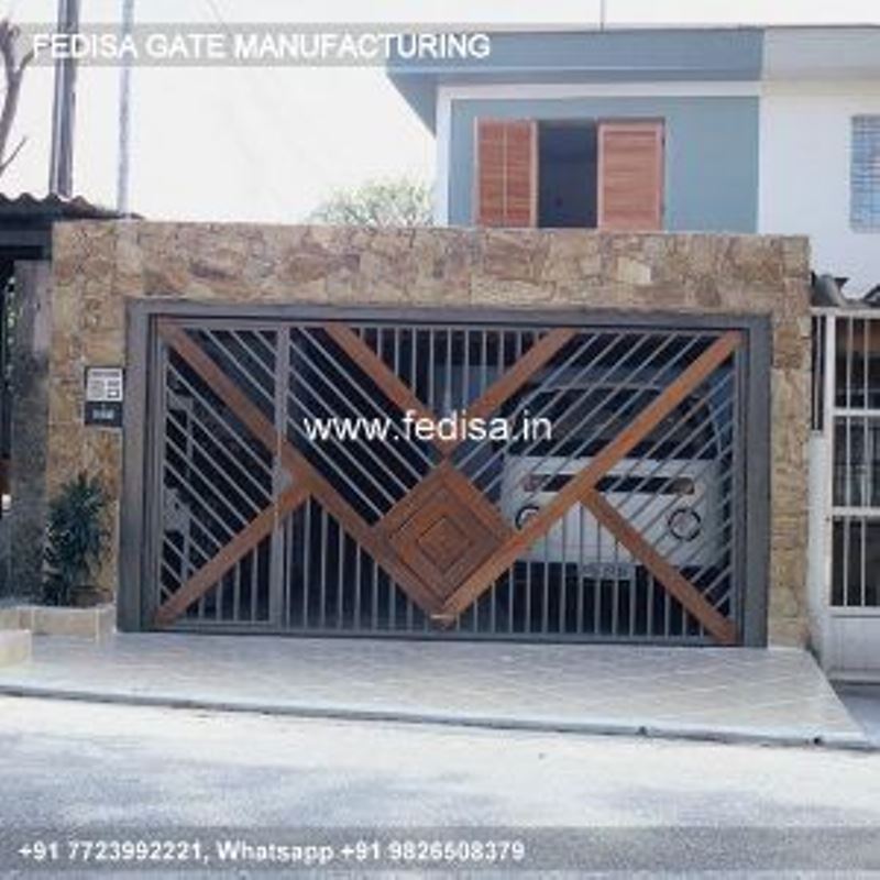 Iron Gate Design Simple Gate Design Square Pipe Window Grill Design Ss Ka Gate