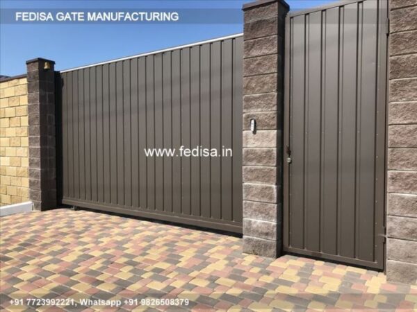 Gate Design Steel Gate Design Main Gate Design Single Door Aluminum Fence Designs