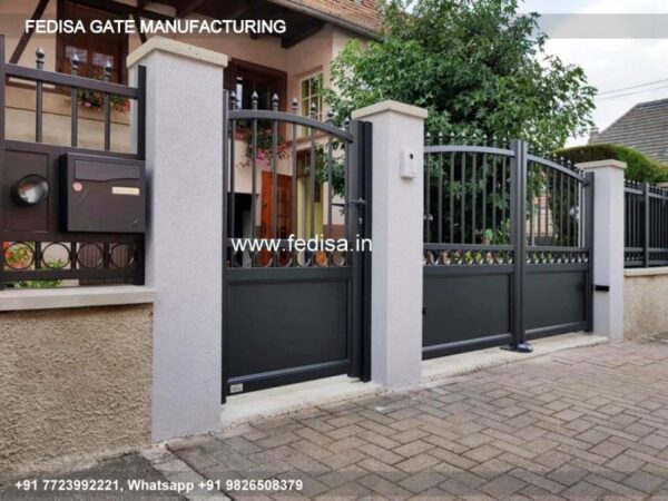 Main Gate Design House Gate Design Main Gate Slab Design Four Fold Gate Design