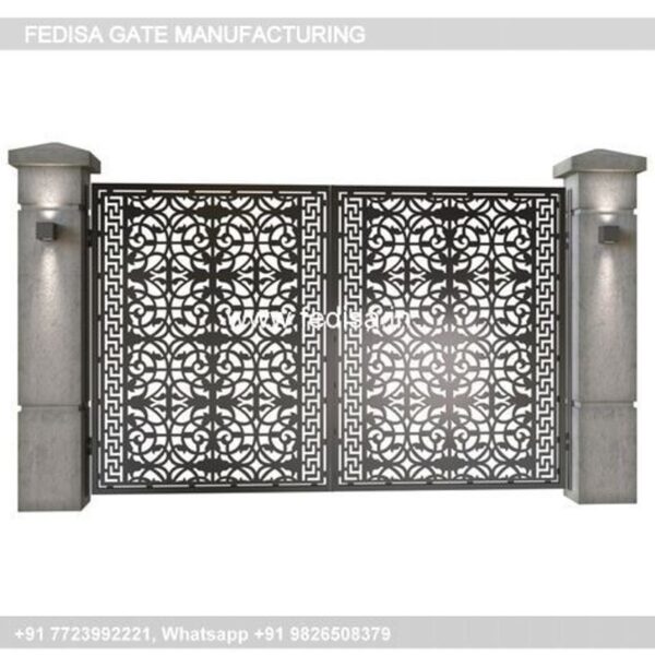 Iron Gate Design Safety Grill Gate Design For Main Door Temple Steel Gate Design Laser Cut Gate Design Sheet Price