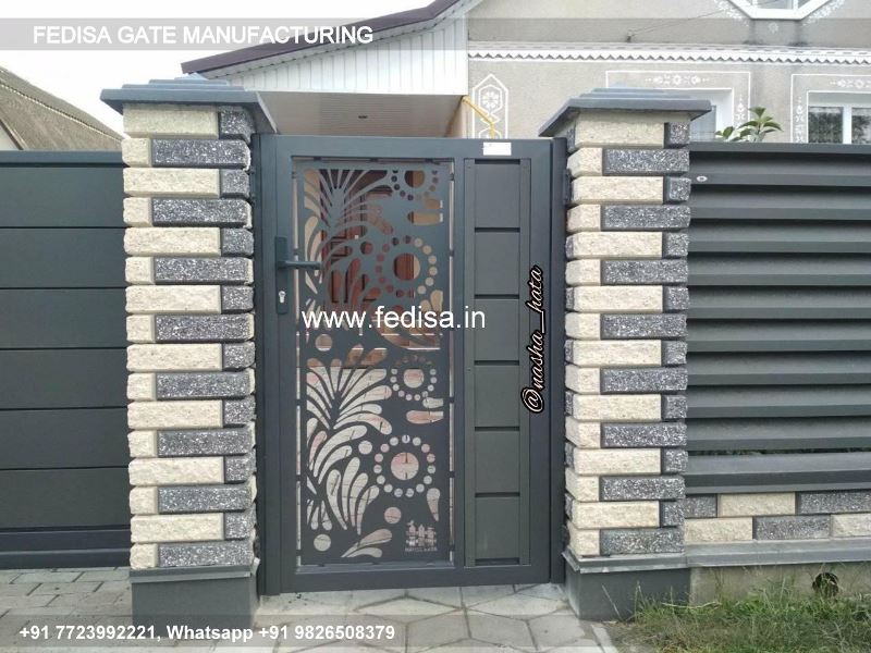 Iron Gate Design Front Gate Designs For Houses Steel Plate Gate Design Main Gate Slope Design