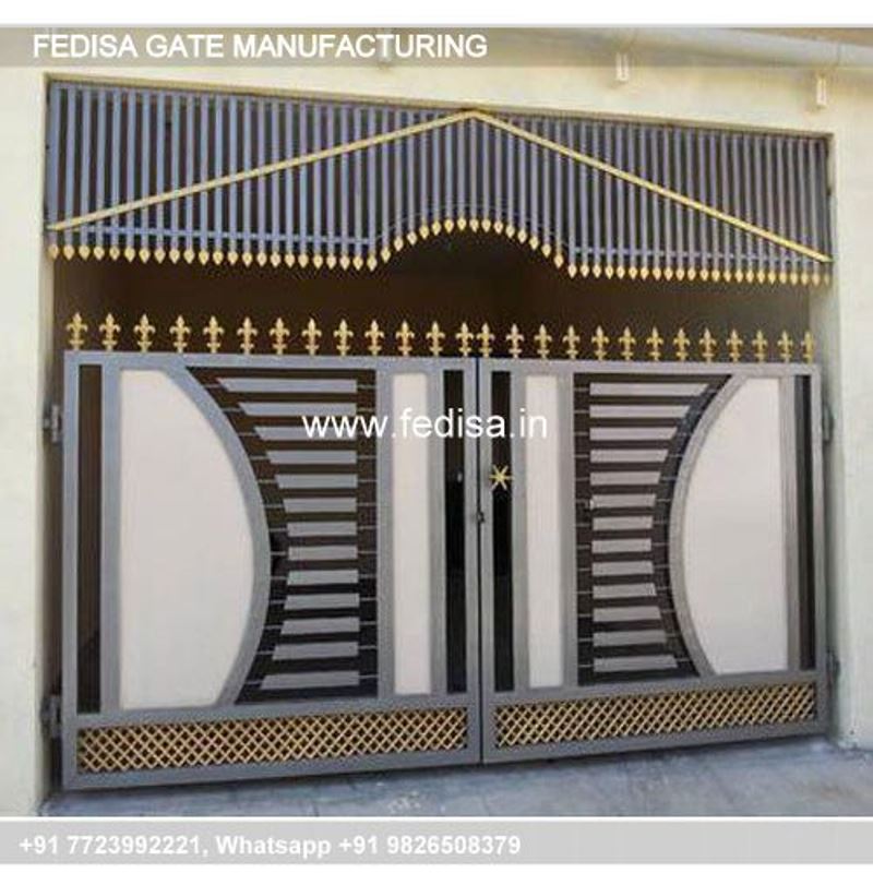 Iron Gate Design Safety Grill Gate Design For Main Door Pocket Gate Design Lightweight Steel Gate Design