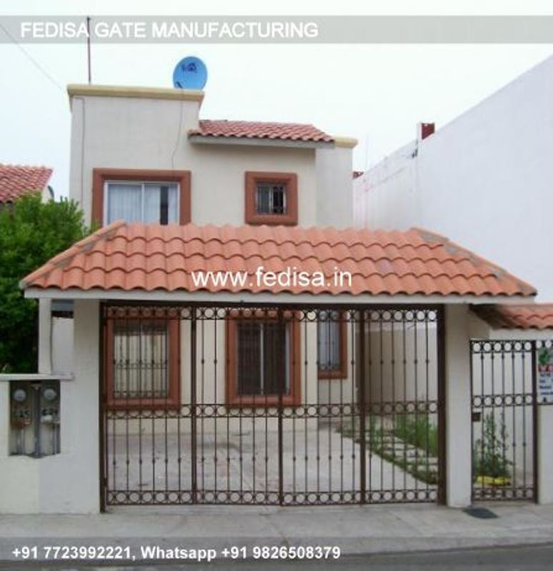 Main Gate Design Modern Gate Design Compound Gate Color Lohe Ke Pipe Ka Gate