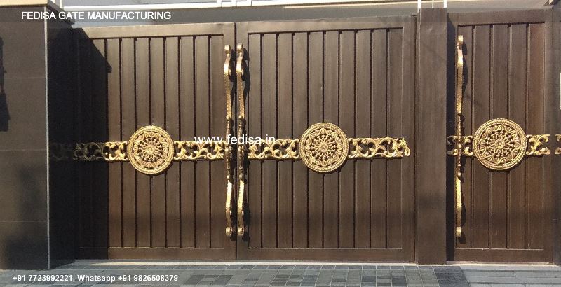 Main Gate Design Modern Gate Design Wrought Iron Entrance Gates Wood And Steel Gate Design
