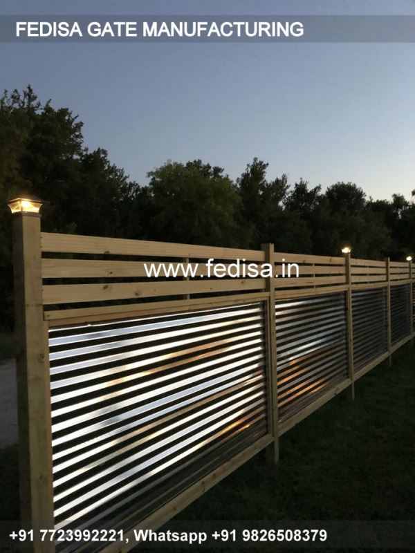 Gate Design Front Gate Design Lightweight Steel Gate Design Main Gate Concrete Design