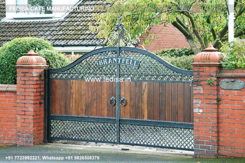 Main Gate Design Main Gate Design 4362 Latest Gate Color Simple Square Tube Gate Design