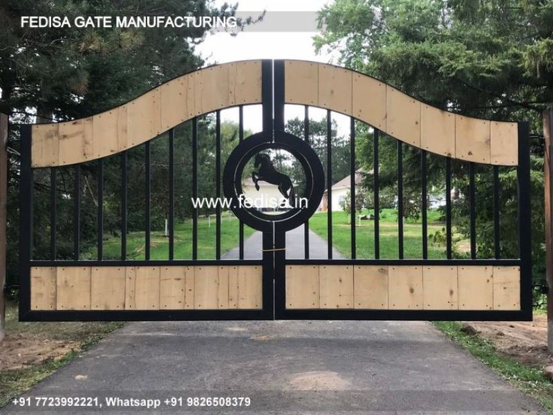 Iron Gate Design Safety Grill Gate Design For Main Door Main Gate Window Design Front Portico Grill Design