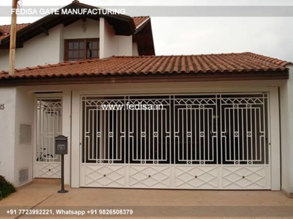 Iron Gate Design Sliding Gate Design Iron Boundary Gate Square Bar Steel Gate Design