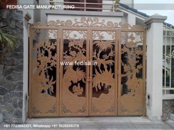 Iron Gate Design Safety Grill Gate Design For Main Door Ss Gate Laser Cutting Design Lawn Gate Design