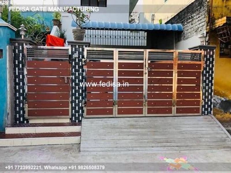 Gate Design Gate Color Single Steel Gate Design For Home Wide Gate Design