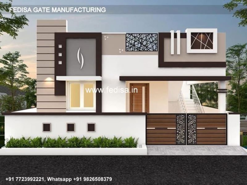 Iron Gate Design Simple Gate Design Grill Door Gate Design One Side Iron Gate Design