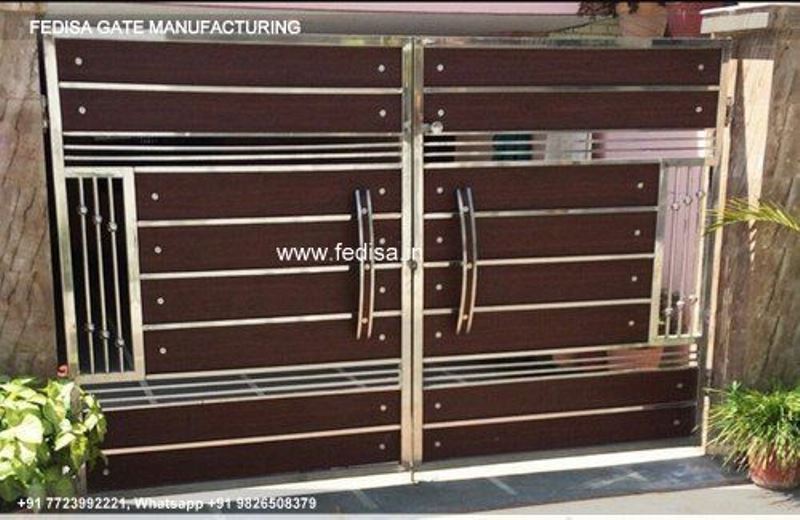 Gate Design Gate Color Iron Double Door Main Gate Design Simple Design Gate Grill
