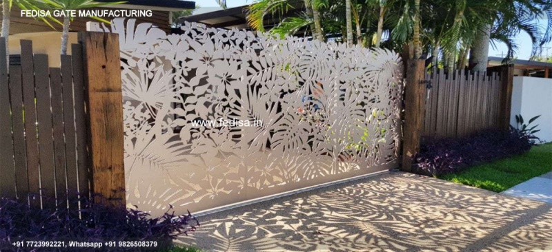 Iron Gate Design Sliding Gate Design Boundary Gate Pipe Design Wall Gate Price