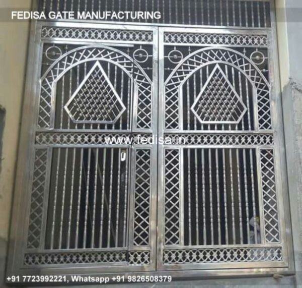Gate Design Steel Gate Design Iron Gate Jali Wala Sliding Gate With Wicket Gate