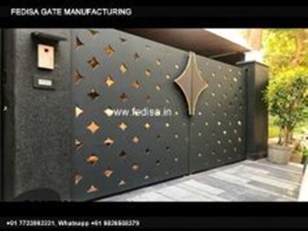 Gate Design Grill Gate Design Mid Century Modern Fences And Gates Boundary Wall With Grill Design