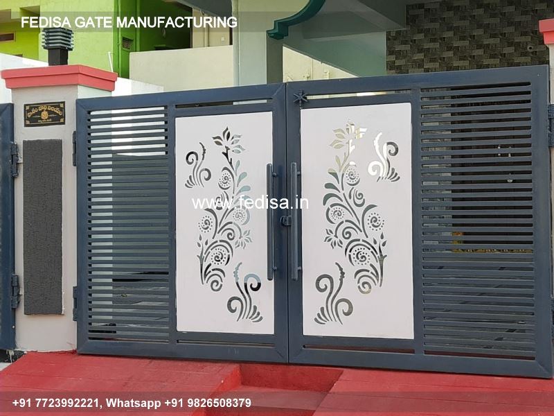 Iron Gate Design Safety Grill Gate Design For Main Door Main Gate Ventilation Design Double Gate Fence Design