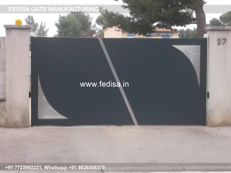 Iron Gate Design Simple Gate Design Gate With Roof Design Angular Gate Design