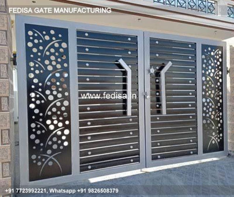 Iron Gate Design Sliding Gate Design Front Gate Entrance Design Men Get Dijain