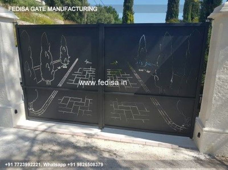 Iron Gate Design Simple Gate Design Parda Ka Design Grill Gate Ka Design