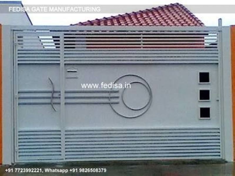Iron Gate Design Sliding Gate Design Men Get Dijain Fiber Gate Design