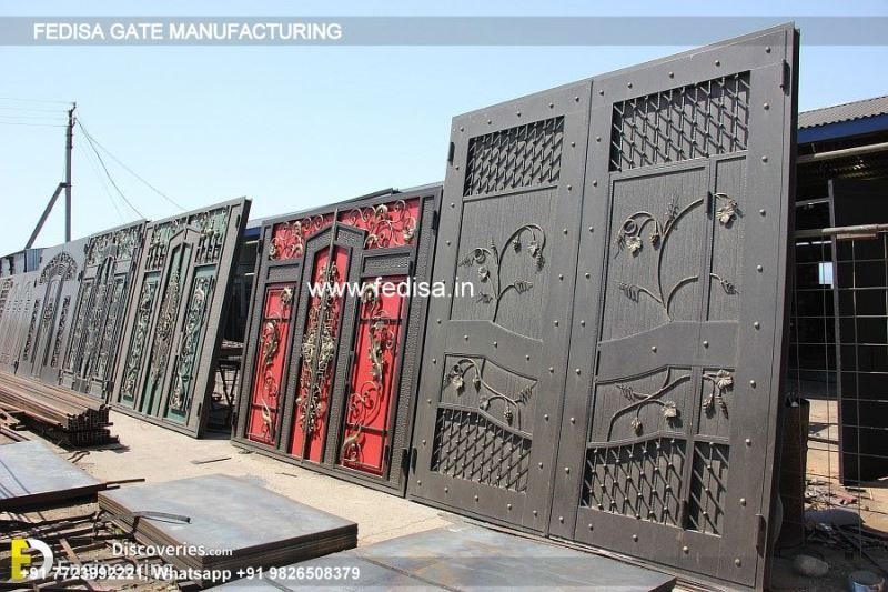 Iron Gate Design Front Gate Designs For Houses Front Gate Wall Design Best Gate Color
