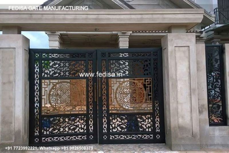 Gate Design Steel Gate Design Maharaja Get Design House Compound Wall Grill Design