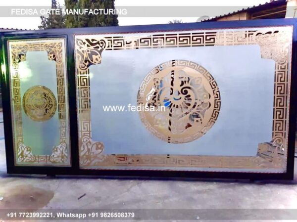 Iron Gate Design Simple Gate Design 23 Feet Gate Design Jali Wala Gate Design