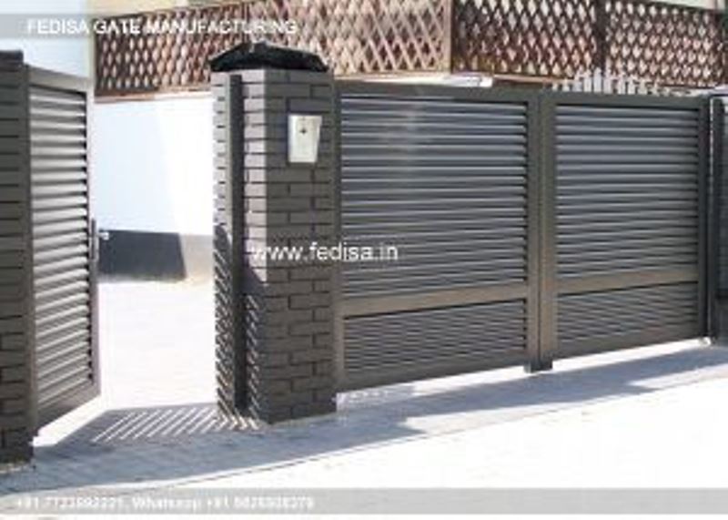 Main Gate Design Modern Gate Design Square Bar Gate Design 5 Feet Main Gate Design