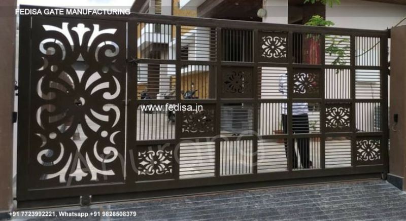 Main Gate Design House Gate Design Single Door Iron Gate Price Closed Gate Design
