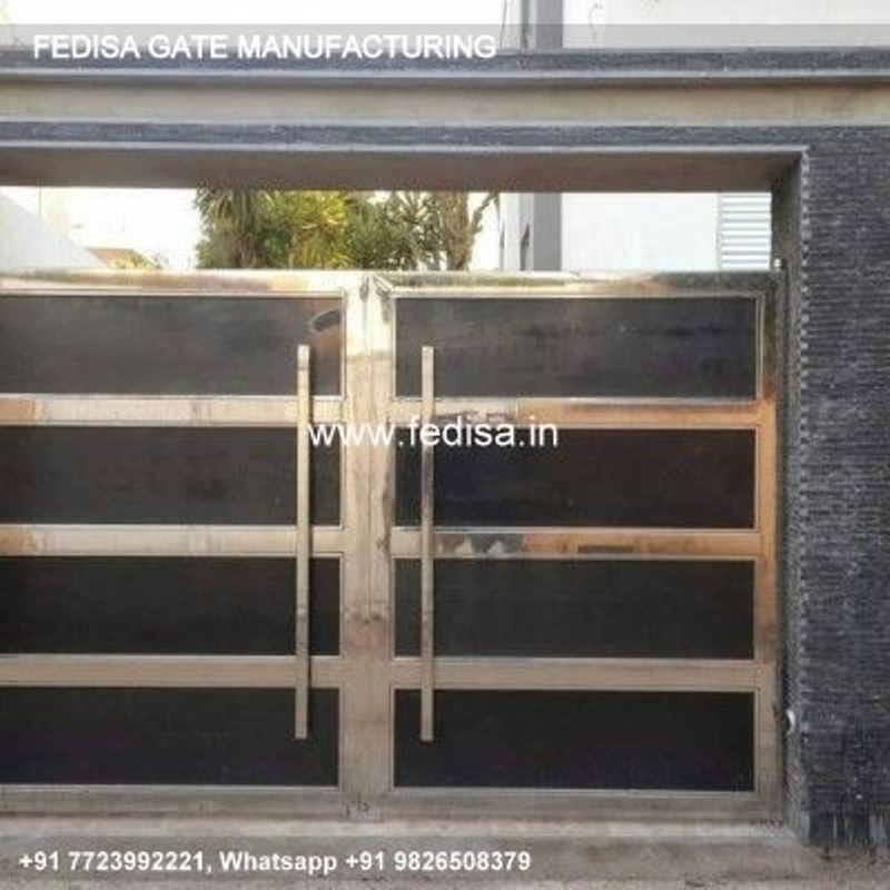 Iron Gate Design Simple Gate Design Compound Wall Pillar Design Wooden Gate Design For Main Gate