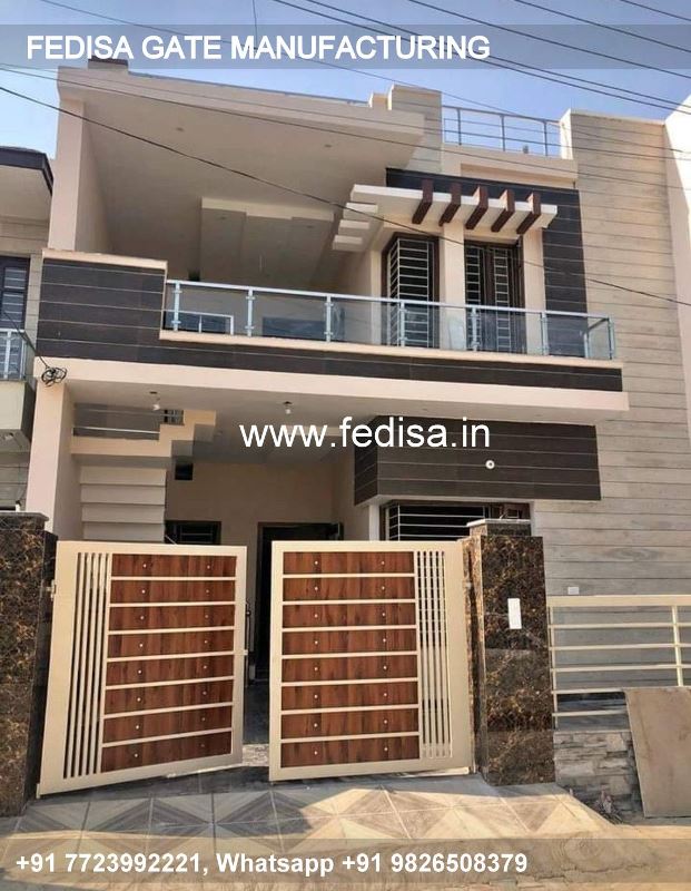 Gate Design Front Gate Design Single Gate Design Iron Gate Pillar Top Design