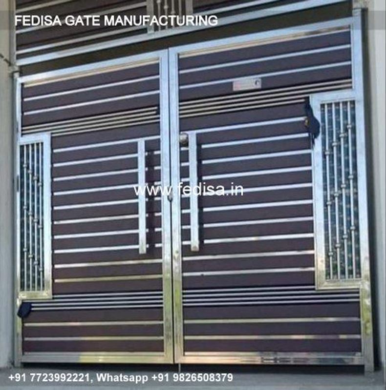 Iron Gate Design Front Gate Designs For Houses Gate Ka Pati Ss Ka Gate